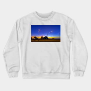 night at the beach Crewneck Sweatshirt